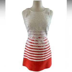 Milly Open back cocktail dress- size 4- flirty Summer party